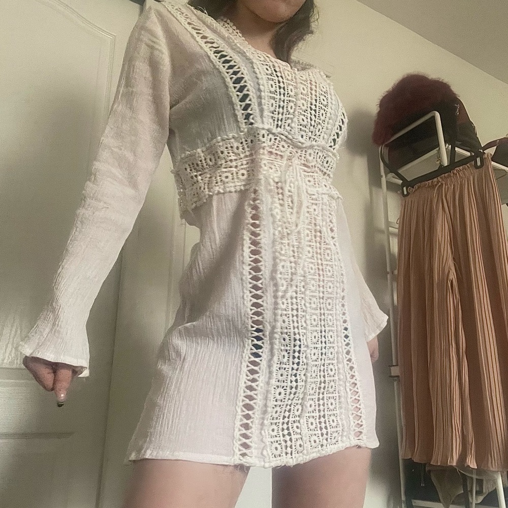 Cotton Lace Dress from Raviya